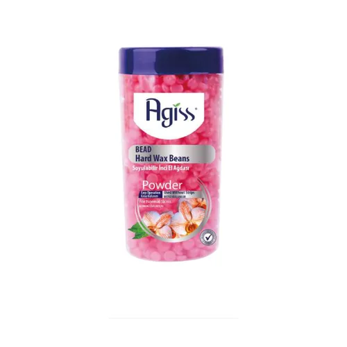 Agiss Hard Wax Beans for Normal Skin - Pink (bottle)