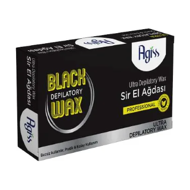 Agiss Depilatory Wax Carbon with Mineral Oil Black